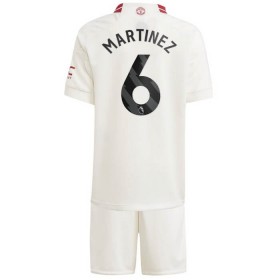 Manchester United Martinez 6 Matchtröjor Barn Tredje Fotbollströja 2023-24